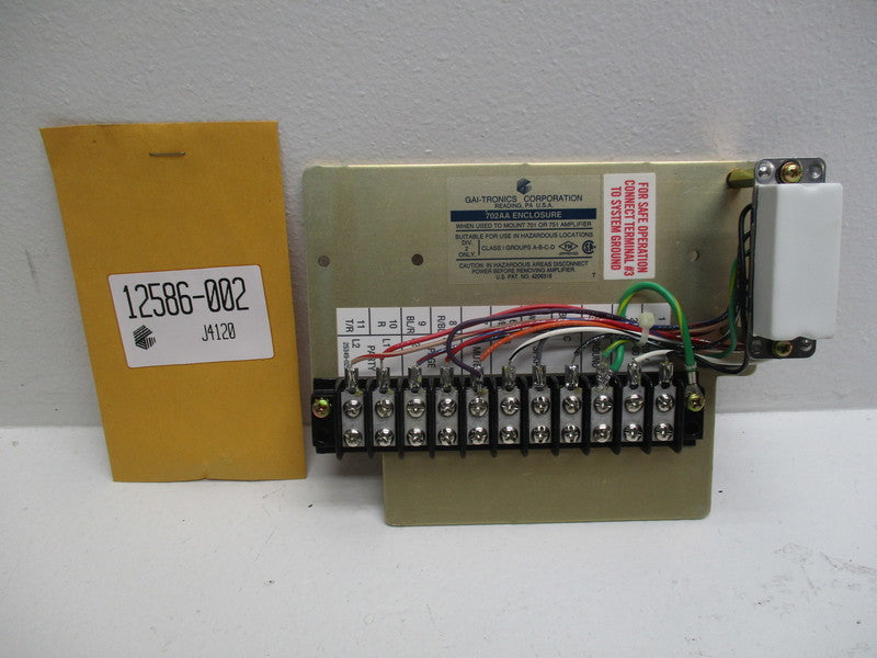 GAI-TRONICS 12586-002 (702AA)  NSMP