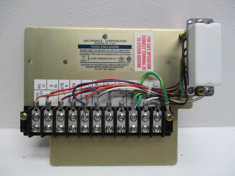 GAI-TRONICS 12586-002 (702AA)  NSMP