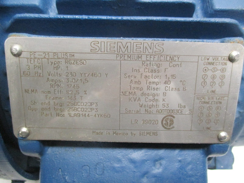 SIEMENS RGZESD (AS PICTURED)  NSNP