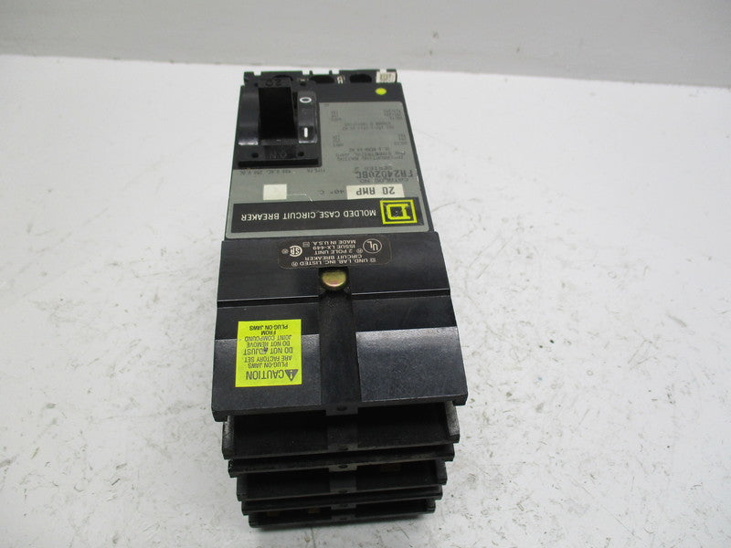 SQUARE D FA24020BC SER. 2 480V 20A NSNP