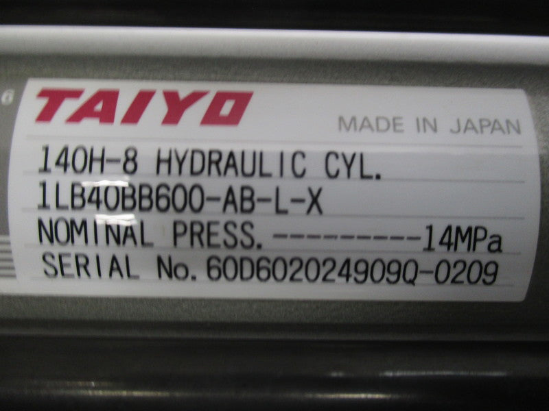 TAIYO 140H-8 (1LB40BB600-AB-L-X)  NSNP