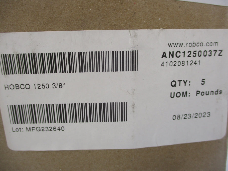ROBCO ANC1250037Z 3/8 5LBS NSMP