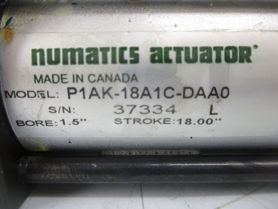 NUMATICS P1AK-18A1C-DAA0 1.5" NSNP