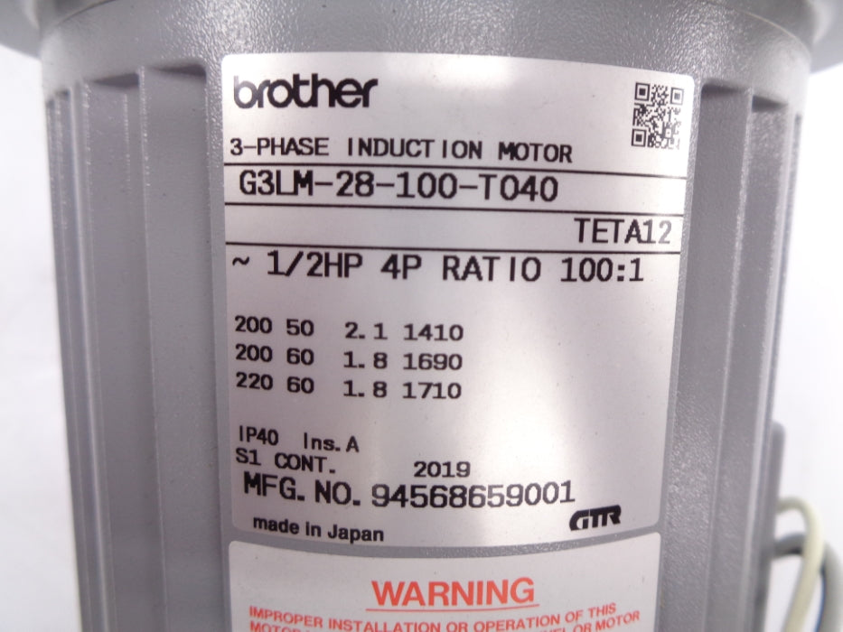 BROTHER G3LM-28-100-T040 NSNP