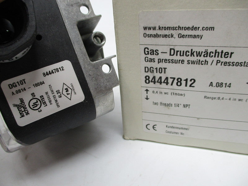 KROM SCHRODER 84447812 DG10T 0.4-4INWC NSMP