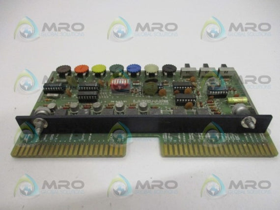LABEL-AIRE 74-647-91 CONTROL BOARD UNMP