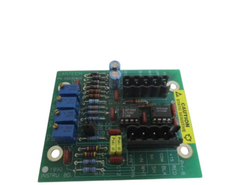 LANTECH 55030403 LOAD CELL CIRCUIT BOARD UNMP