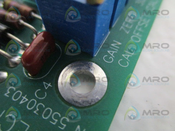 LANTECH 55030403 LOAD CELL CIRCUIT BOARD UNMP