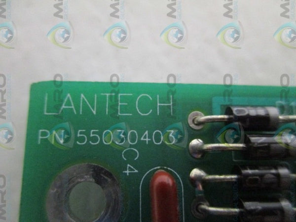 LANTECH 55030403 LOAD CELL CIRCUIT BOARD UNMP