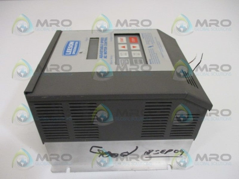 LEESON 174922.00 ADJUSTABLE SPEED AC MOTOR CONTROL UNMP