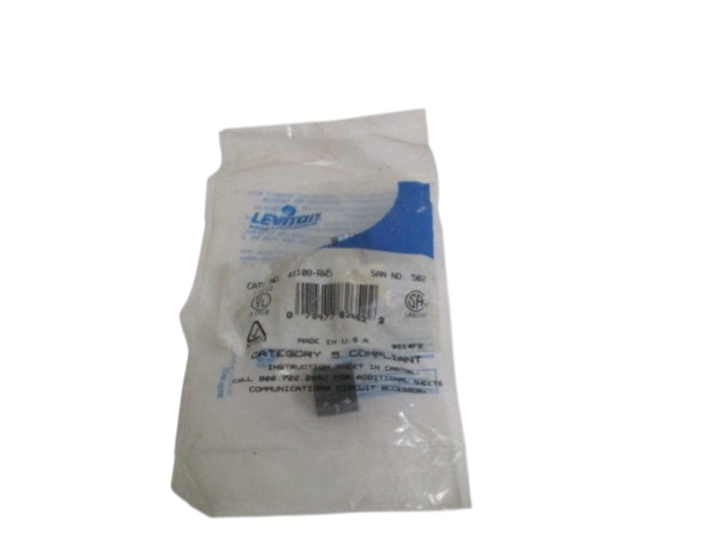 LEVITON 41108-RW5 QUICKPORT SNAPJACK NSMP
