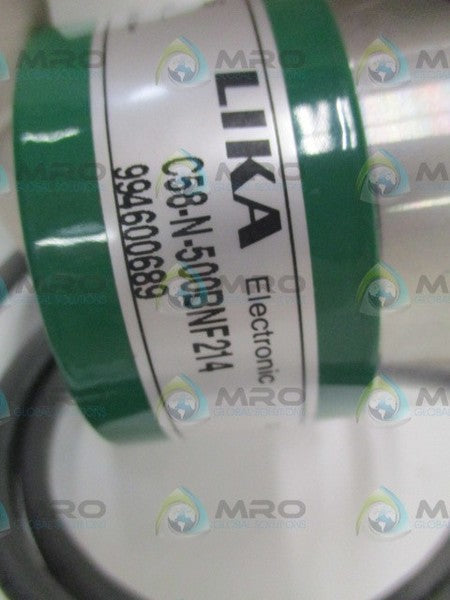 LIKA ELECTRONIC ROTAPULS C58-N-500BNF214 ENCODER NSMP