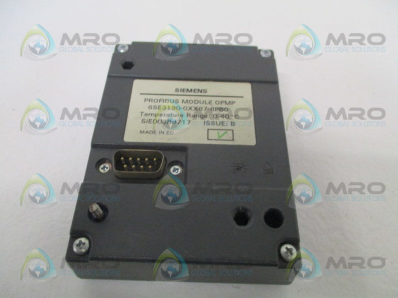 SIEMENS OPMP 6SE3190-0XX87-8PB0 NSNP