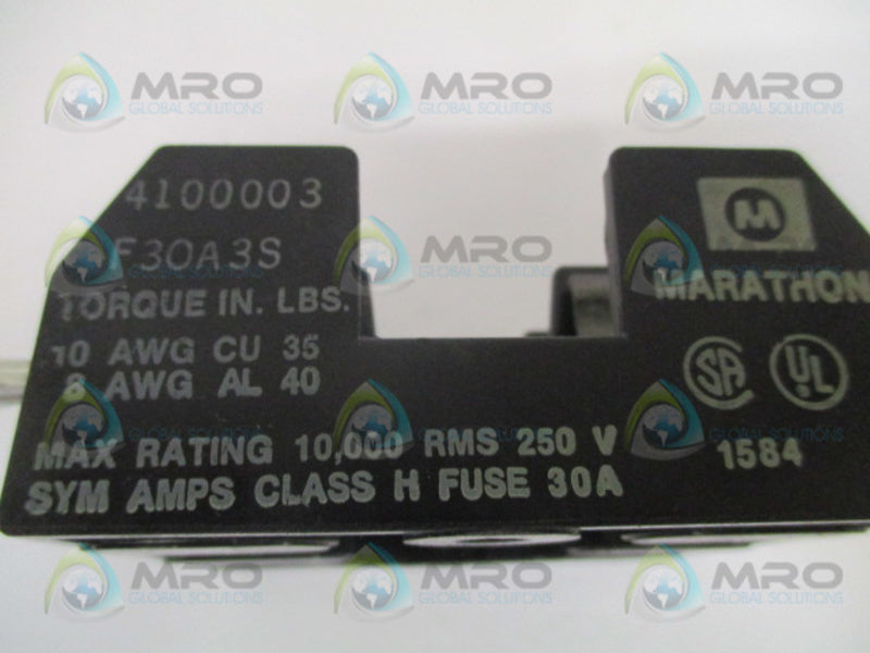 MARATHON F30A3S FUSE HOLDER UNMP