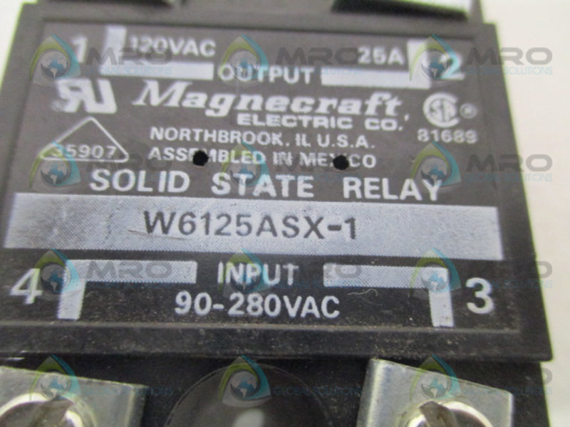 MAGNECRAFT W6125ASX-1 SOLID STATE RELAY UNMP