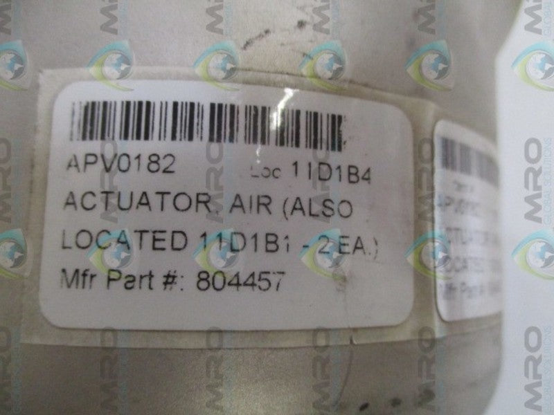 INDUSTRIAL MRO 804457 AIR ACTUATOR *NEW NO BOX*