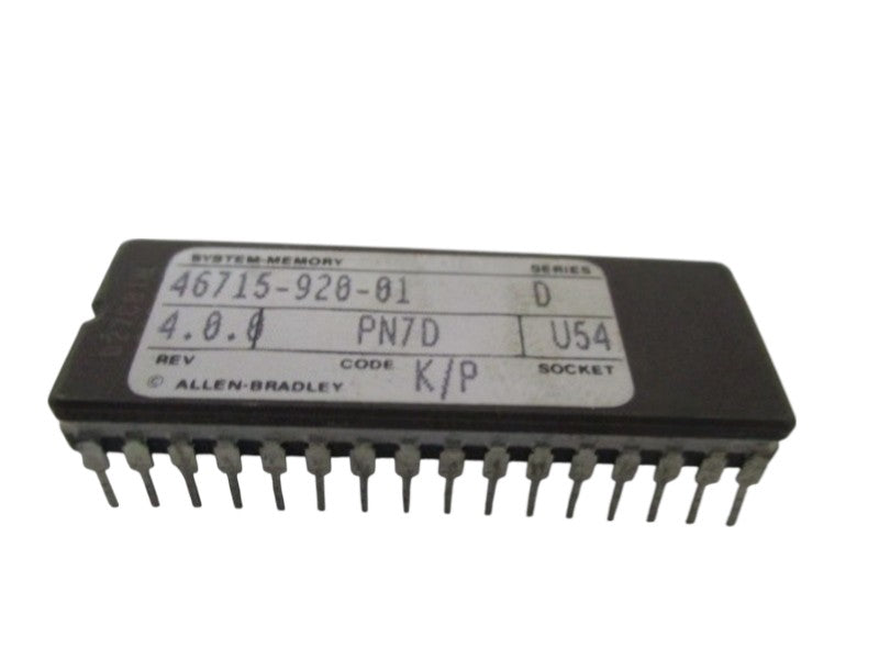 ALLEN BRADLEY 46715-920-01 SER. D MEMORY CHIP NSNP