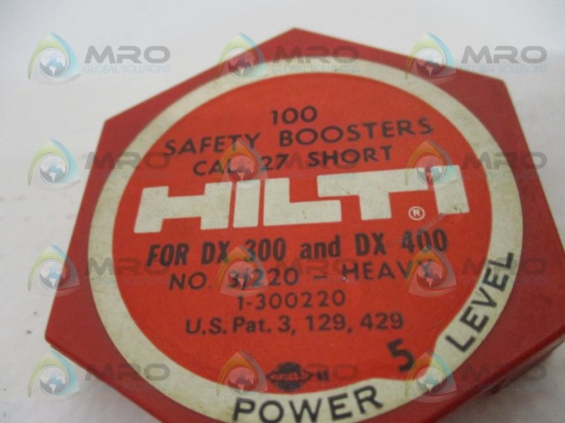 HILTI DX300/DX400 1-300220 3/220-HEAVY POWER LEVEL 5 SAFETY BOOSTER NSNP