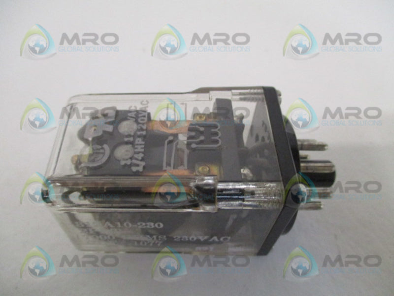 CORNELL DUBILIER 312A10-230 RELAY 7000 OHMS 230VAC NSMP