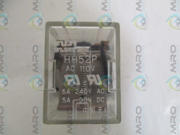 FUJI ELECTRIC HH52P RELAY 110VAC UNMP