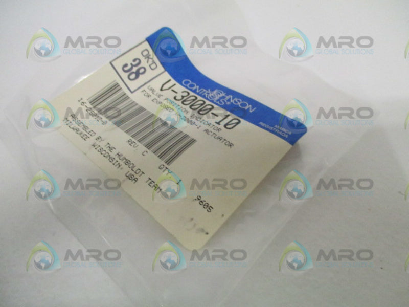 JOHNSON CONTROLS V-3000-10 VALVE POSITION INDICATOR NSMP