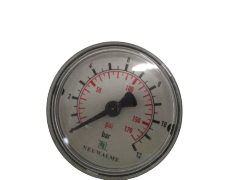 NEUWALME 41303810413 PRESSURE GAUGE 0-170 PSI UNMP