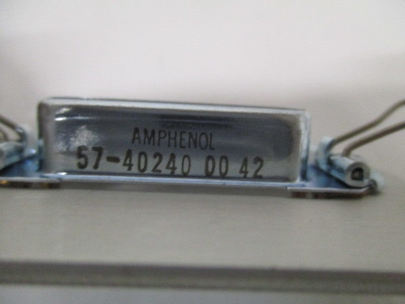 AMPHENOL CORPORATION 57-40240 0042 CONNECTOR NSNP