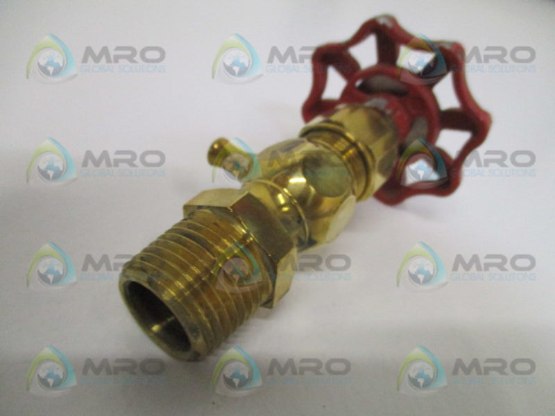 APOLLO 26-304-28 COMPRESSION GAUGE COCKS 1/2" *USED*
