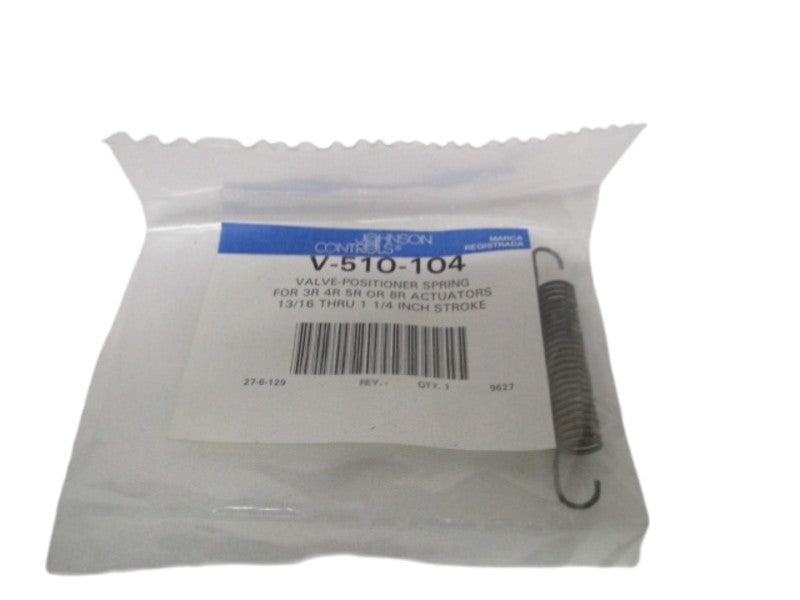 JOHNSON CONTROLS V-510-104 VALVE-POSITIONER SPRING NSMP