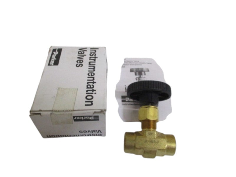 PARKER 4F-V6LR-B NEEDLE VALVE NSMP