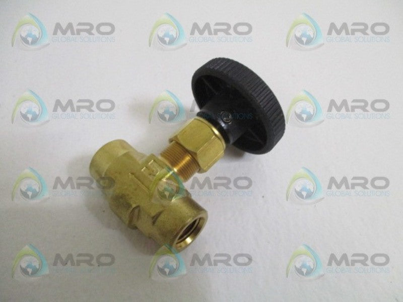 PARKER 4F-V6LR-B NEEDLE VALVE NSMP