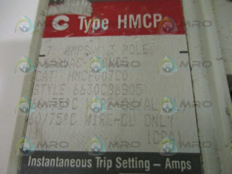 WESTINGHOUSE HMCP007C0 7A NSNP