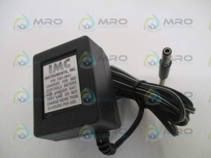 IMC INSTRUMENTS 7081-9641 CHARGER FOR PORTABLE METERS NSMP