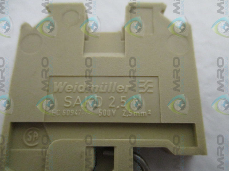 WEIDMULLER SAKD2,5N TERMINAL BLOCK  NSNP