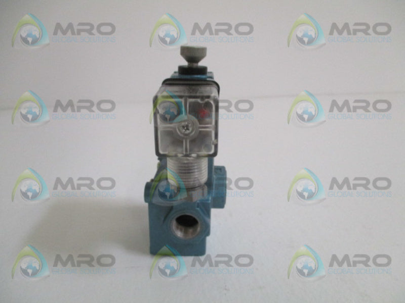MAC 55B-22-PI-614JC=DD01 SOLENOID VALVE 24VDC 25-150 PSI NSNP