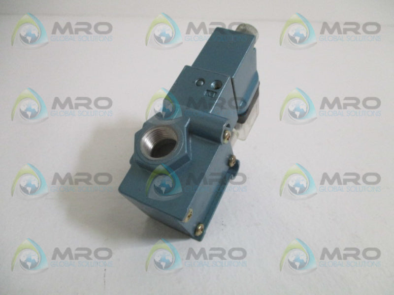 MAC 55B-22-PI-614JC=DD01 SOLENOID VALVE 24VDC 25-150 PSI NSNP
