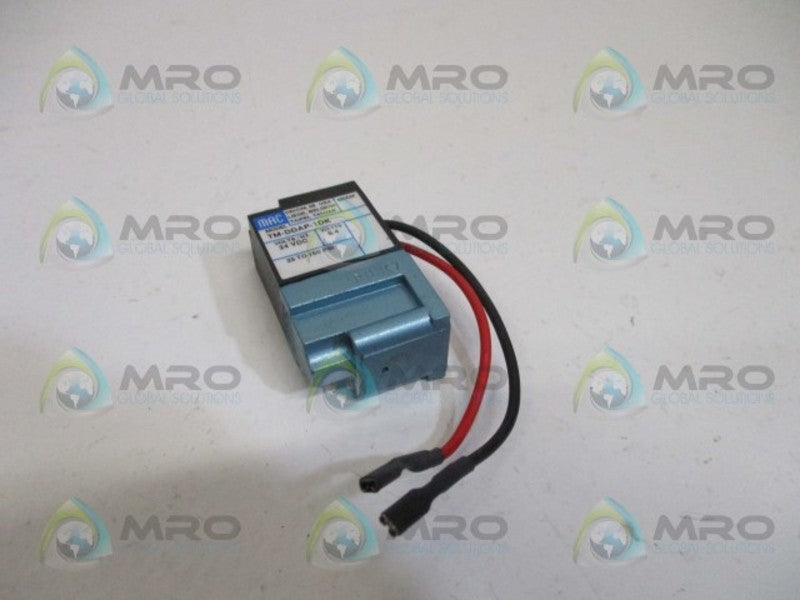 MAC TM-DDAP-1DK SOLENOID VALVE NSMP