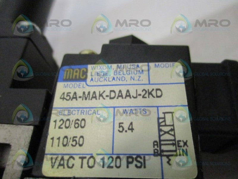 MAC 45A-MAK-DAAJ-2KD SOLENOID VALVE NSMP