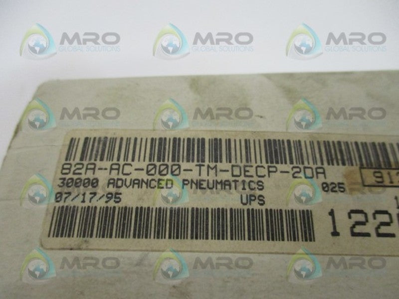 MAC VALVE 82A-AC-000-TM-DECP-2DA SOLENOID VALVE NSMP