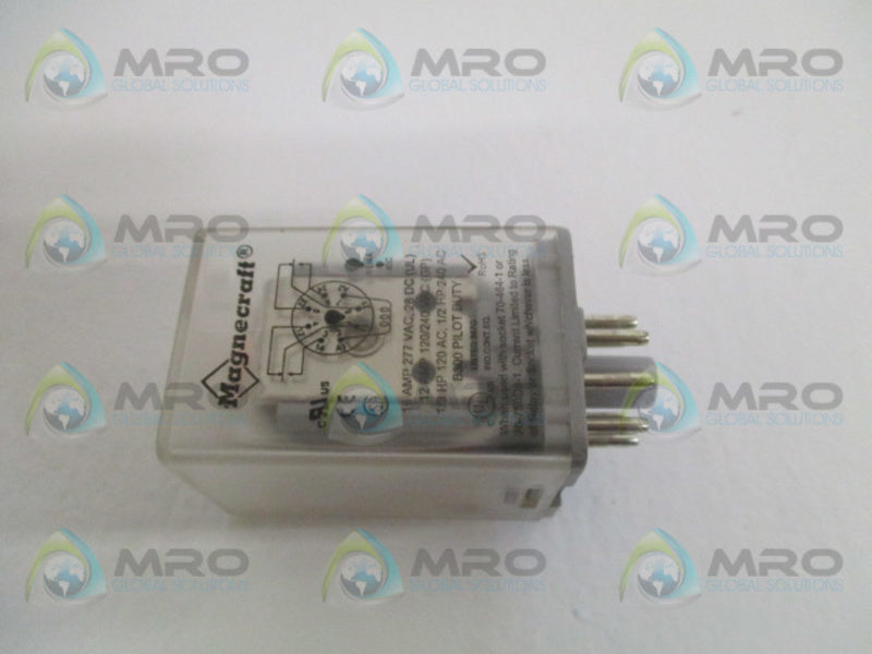 MAGNECRAFT 750XBXC RELAY 12VAC NSMP