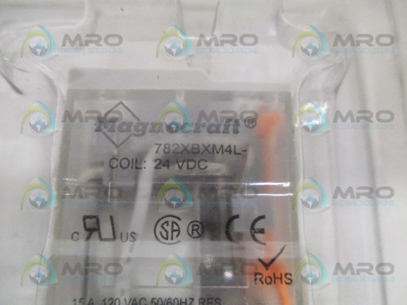 MAGNECRAFT 782XBXM4L-24VDC RELAY NSMP