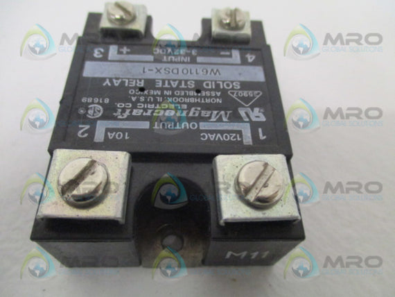 MAGNECRAFT W6110DSX-1 SOLID STATE RELAY *USED*