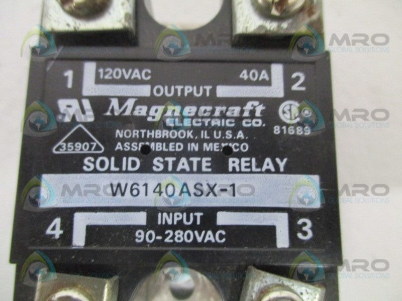 MAGNECRAFT W6140ASX-1 SOLID STATE RELAY UNMP