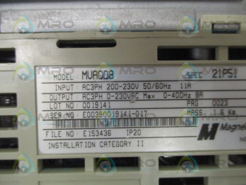 MAGNETEK GPD315-MVA008 AC MOTOR DRIVE UNMP