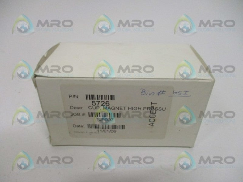 INDUSTRIAL MRO 5726 MAGNETIC HIGH PRESURRE CUP *NEW IN BOX*