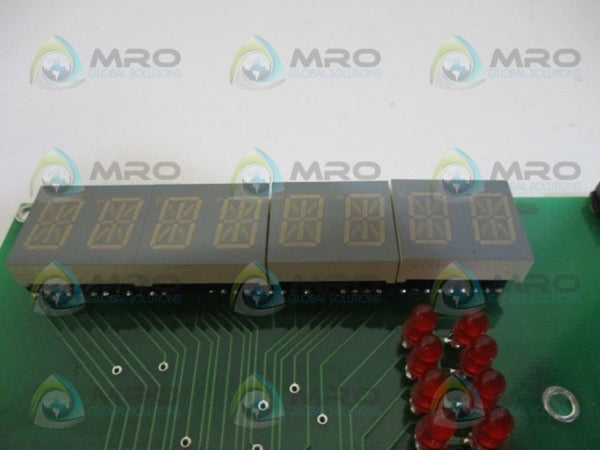 MAGUIRE PRODUCTS 90126C WEIGH SCALE DISPLAY BOARD NSNP