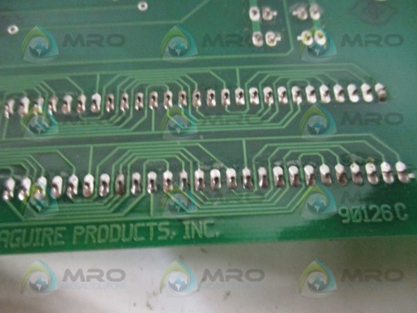 MAGUIRE PRODUCTS 90126C WEIGH SCALE DISPLAY BOARD NSNP