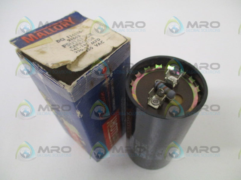 MALLORY PSU14135R CAPACITOR 220-250VAC NSMP