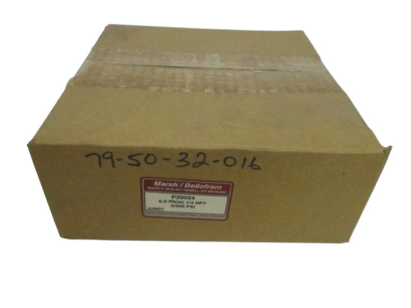 MARSH / BELLOFRAM P20054 PRESSURE GAUGE 0/200 PSI NSMP