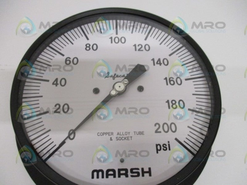 MARSH / BELLOFRAM P20054 PRESSURE GAUGE 0/200 PSI NSMP